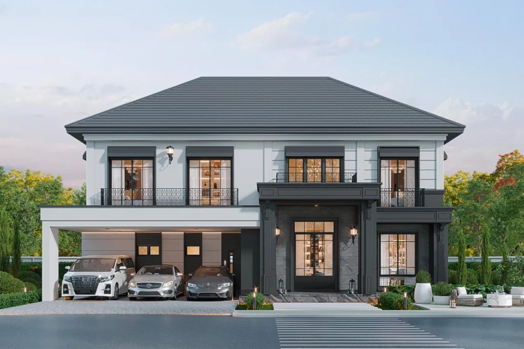 ภาพรวมแบบบ้าน Gropius