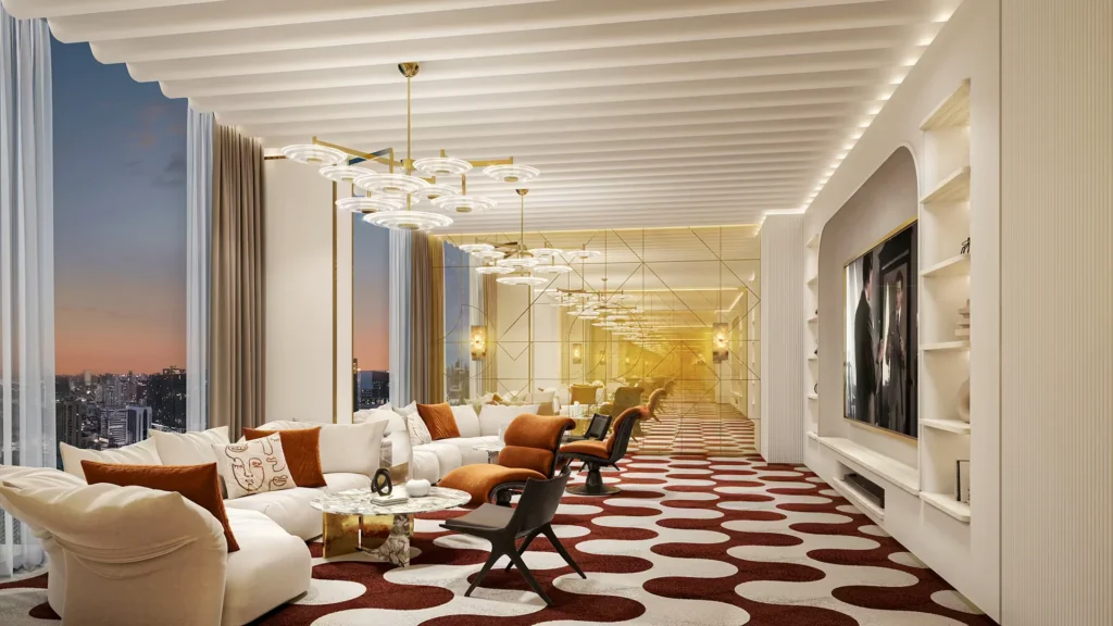THE ENTERTAINMENT ROOM