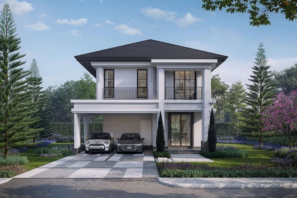 ภาพรวมแบบบ้าน PRESTIGE
