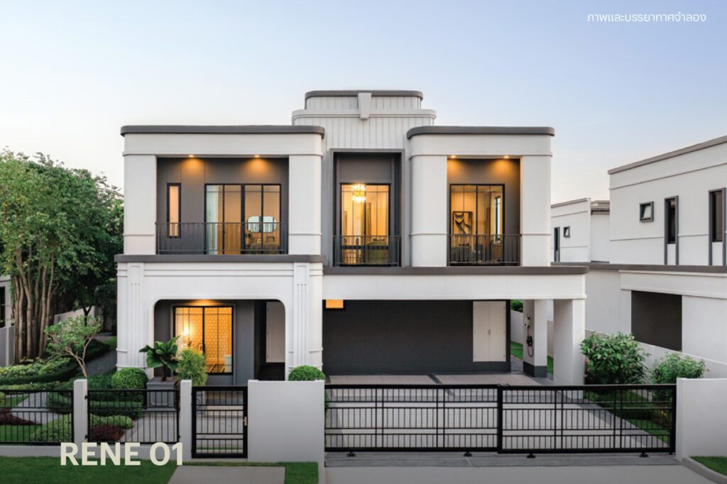 ภาพรวมแบบบ้าน RENE'01