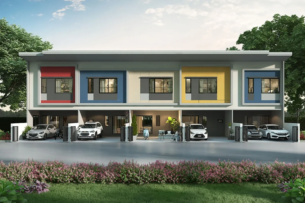 ภาพรวมแบบบ้าน TH 99