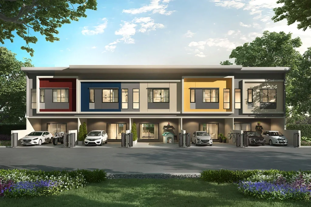 ภาพรวมแบบบ้าน TH 111